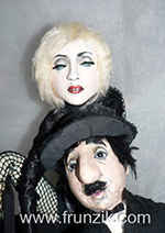 Куклы Фрунзик Мкртчян и Мадонна