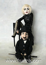 Куклы Фрунзик Мкртчян и Мадонна