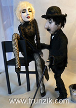 Куклы Фрунзик Мкртчян и Мадонна