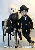 Куклы Фрунзик Мкртчян и Мадонна